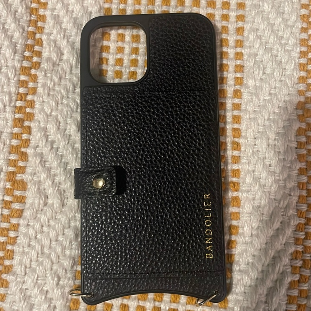 Bandolier iPhone 12Pro Max case w/strap